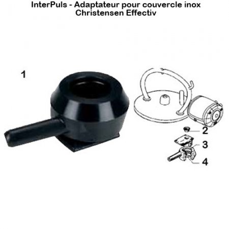 Adaptateur pour couvercle inox Christensen Effectiv - 2800071 - 4 - Joint torique