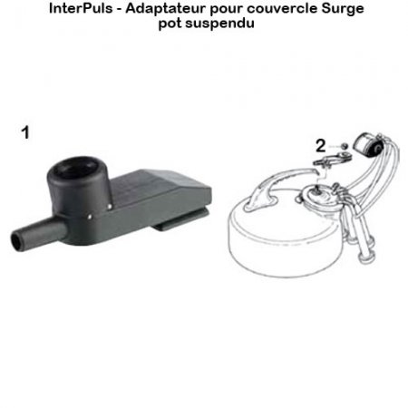 Interpuls-adaptateur-couvercle-Surge-pot-suspendu