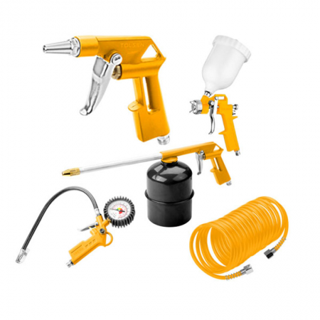 Kit 5 outils pneumatiques Tolsen - 13814 - Kit 5 outils pneumatiques Tolsen