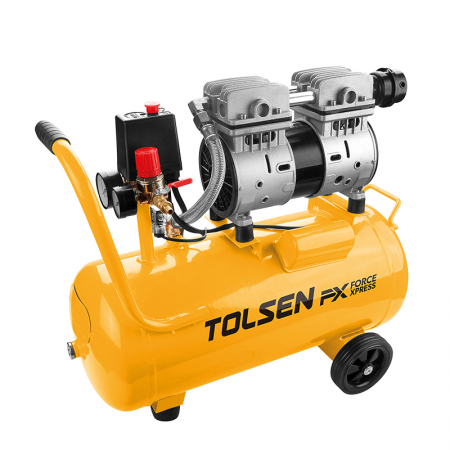 Compresseur à air sans huile 24L Tolsen - 13815 - Compresseur à air sans huile 24L Tolsen