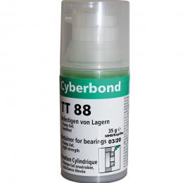 Fixation cylindrique forte verte - Pompe gel 35g Cyberbond TT 88
