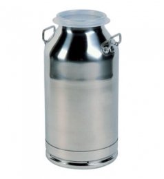 Pot de transport inox avec couvercle PVC