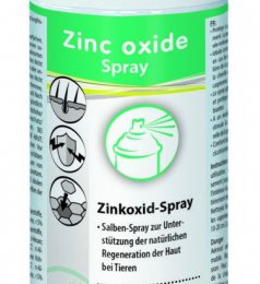Spray à l'oxyde de zinc