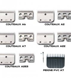 Couteaux pour Liscop Super 3000