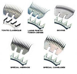 Couteaux pour Heiniger moutons
