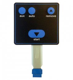 Autocollant clavier MP300 adaptable Delaval