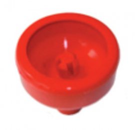 Coupelle-de-lavage-silicone-rouge-Almatic-adaptable-Delaval