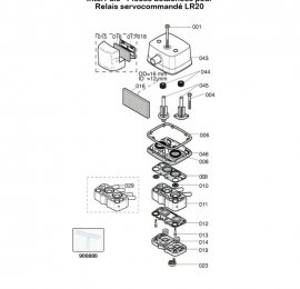 Interpuls-relais-servocommande-LR20-schema