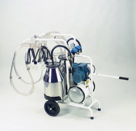 Chariot complet 2 pots 4 postes avec réserve