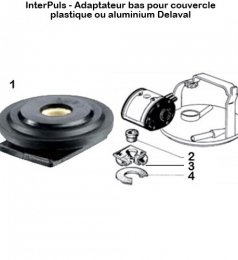 Interpuls-adaptateur-bas-couvercle-plastique-alu-Delaval