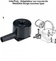 Interpuls-adaptateur-couvercle-Westfalia-Surge-nouveau-type