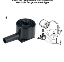 Interpuls-adaptateur-couvercle-Westfalia-Surge-nouveau-type