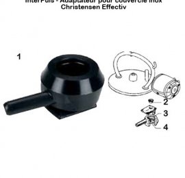 Adaptateur pour couvercle inox Christensen Effectiv