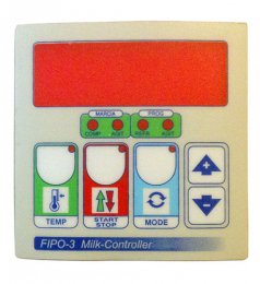 Clavier (lexan) programmateur FIPO-3 pour tank à lait adaptable Frigomilk