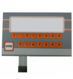 Autocollant clavier du coffret SpeedKey GM 3000 adaptable Gascoigne Melotte