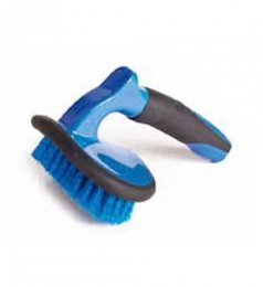 Brosse bleue avec poignée