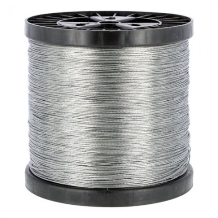 Fils torsadés galvanisés - 11550 - Fils torsadés galvanisés bobine 200m