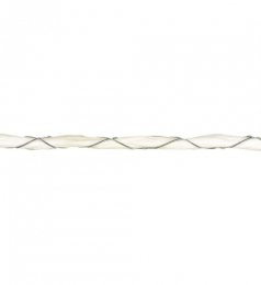 Corde nylon d.5mm avec fil conducteur acier extérieur d.0,5mm