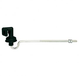 Isolateur longue tige pour piquet en métal à filet M6 WI 286/2