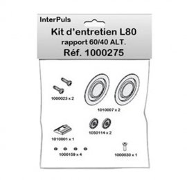 Kit d'entretien L80 rapport 60/40 pulsation alternée Origine Interpuls