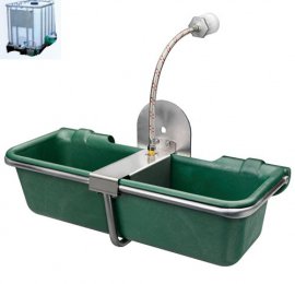 Abreuvoir PVC à flotteur 32L de prairie pour tonneau IBC Lister TW 30 WN