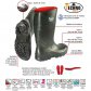 Bottes Techno Boots Troya Ultragrip blanc/bleu O4 - 11855 - Bottes Techno Boots Troya Ultragrip blanc/bleu O4 - Taille 42