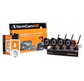 Pack Farmcam HD 4 caméras + 1 Smartplug