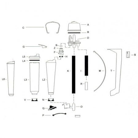Pièces femelles pour poste mobile origine Waikato (pièce U) - 25594708 - Pièces femelles pour poste mobile origine Waikato (pièce U)