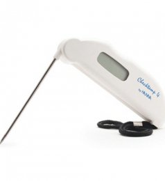 Thermomètre à sonde rabattable