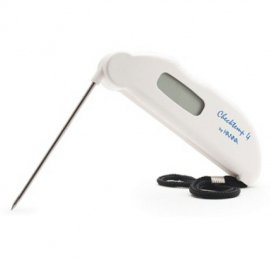 Thermomètre à sonde rabattable