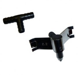 Sucette auto inox fixation clips