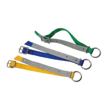 Collier pour ovins renforcé cuir 25mm x 65cm - 12398 - Collier pour ovins renforcé cuir 25mm x 65cm bleu