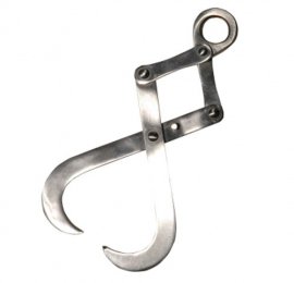 Chaine obstétrique Krey-Schottler inox 20cm