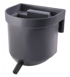 Seau à veaux sans valve à accrocher avec tétine noire 4L