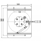 Console tournante 360° pour M91/M97/M200 - 12685 - Console tournante 360° pour M91/M97/M200