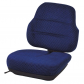 Assise dossier SC70 tissu + 1/2 glissières sup - 12710 - Assise dossier SC70 tissu + 1/2 glissières sup