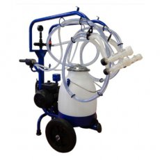 Chariot de traite Interpuls 2 postes pour caprins/ovins
