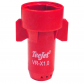 Ecrou buse TeeJet Streamjet 7 filets débit variable rouge - 13073 - Ecrou buse TeeJet Streamjet 7 filets débit variable rouge