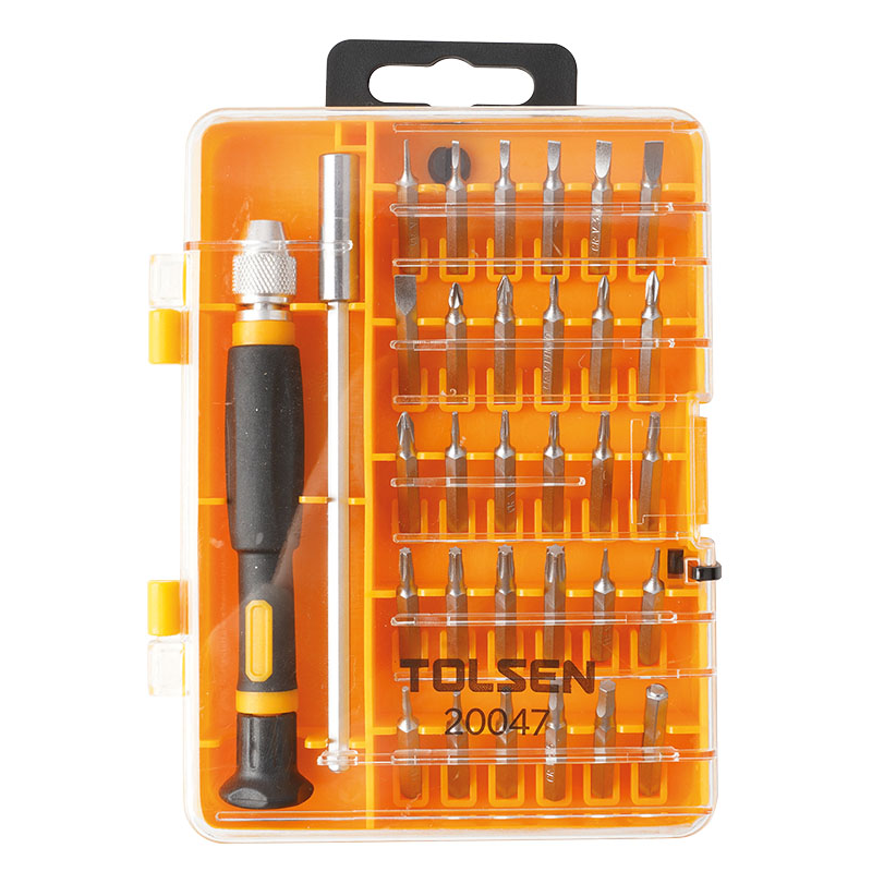 Coffret de tournevis de précision 32 pièces Tolsen - Tournevis - Outils