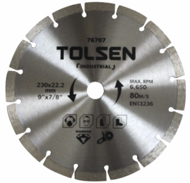 disque diamant 10mm 230X2X22mm Tolsen