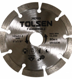 disque diamant 10mm 125X2X22mm Tolsen