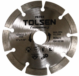 disque diamant 10mm 125X2X22mm Tolsen