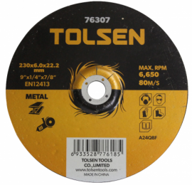 disque à ebarber DEP.230X6X22mm Tolsen