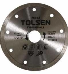 disque diamant 6mm 125X2X22mm Tolsen