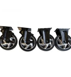 Set de 4 roues pour servante 6 tiroirs 13425 Tolsen