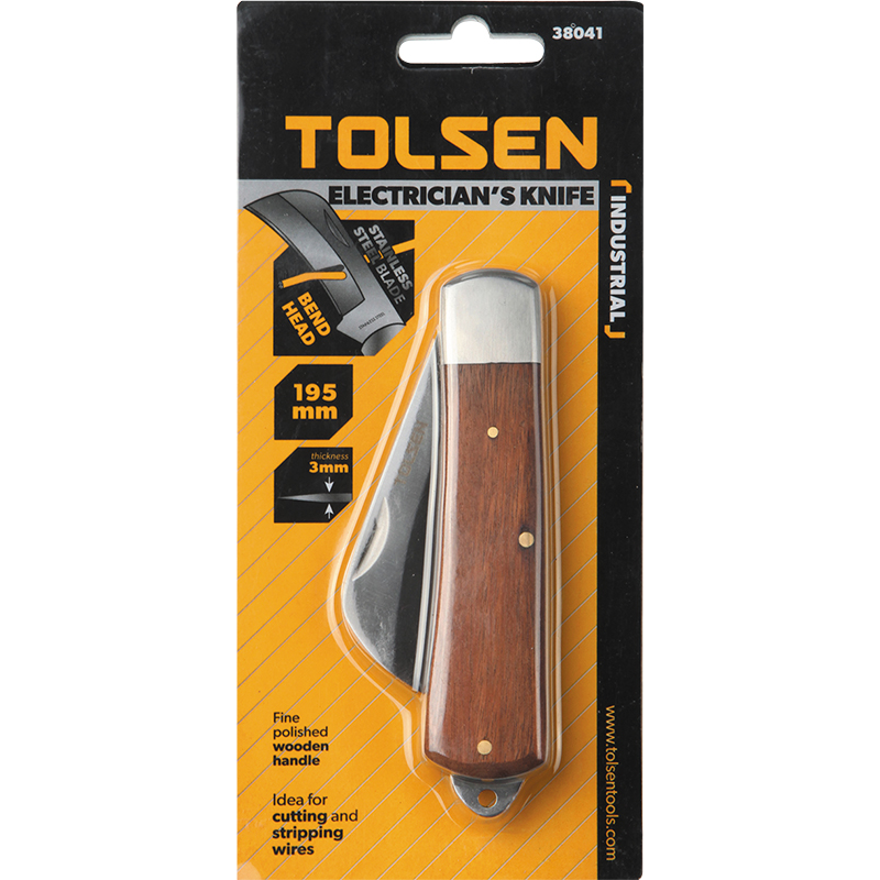 Couteau électricien Tolsen - Cutter et ciseaux - Outils tolsen - Outillage 