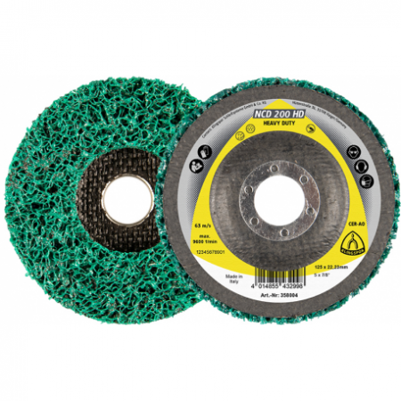 Disque de nettoyage 125mm- haute performance Klingspor - 13513 - Disque de nettoyage 125mm- haute performance  / Par lot de 5