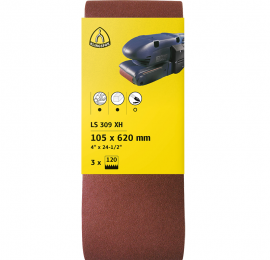 Paquet de 3 bandes sans fin 75x457 grain 40 Klingspor