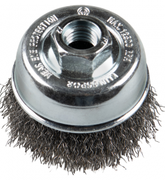 Brosse à boisseau fil ondulé d.65mm Klingspor