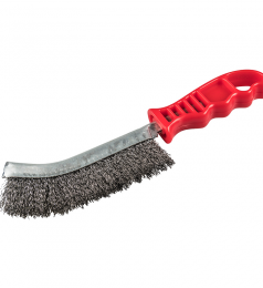 Brosse à main en plastique pour acier Klingspor / Prix unitaire par lot de 24